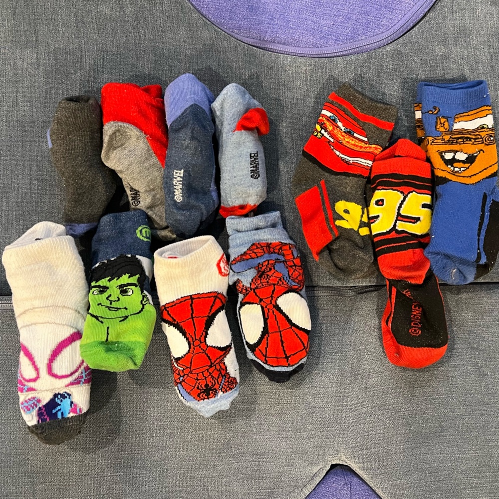Disney Pixar and Marvel Socks Set